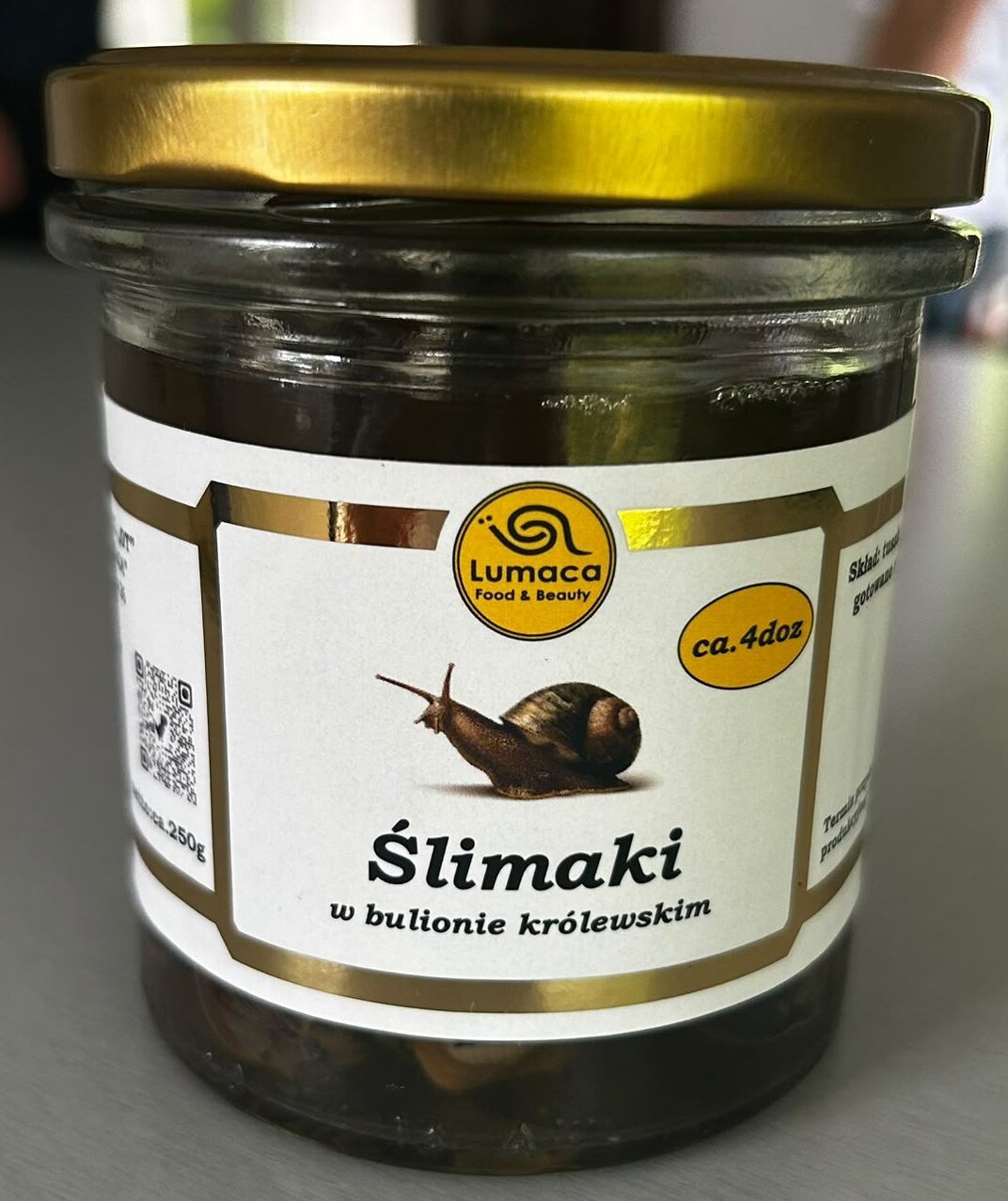 Ślimaki w bulionie królewskim 100g